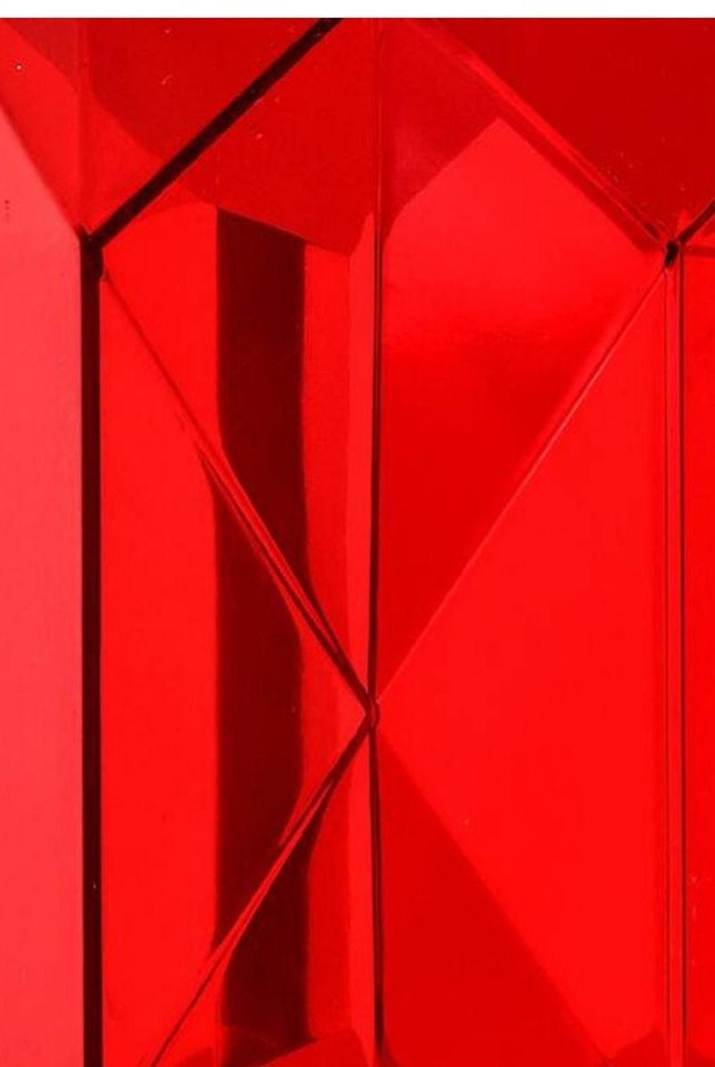 Shop For 6.5" Acrylic Oval Jewel Ornament: Red