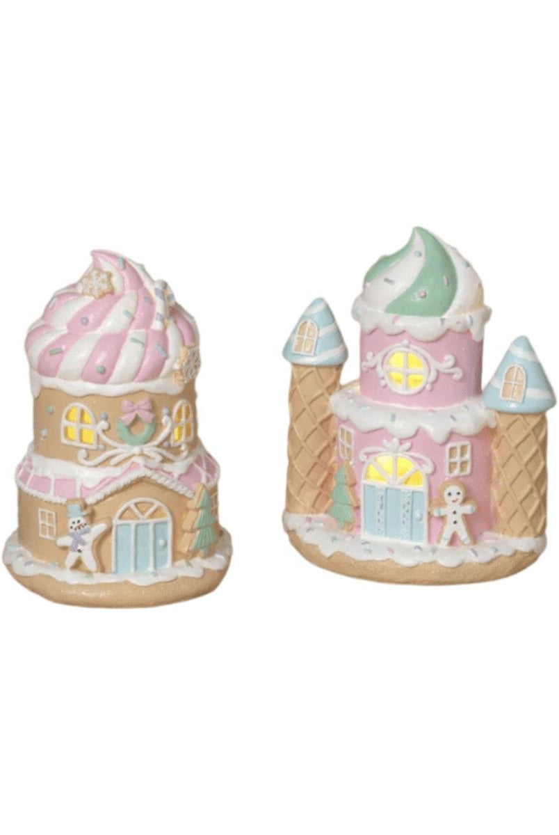 Shop For 6.5" Lighted Resin Holiday Ice Cream House
