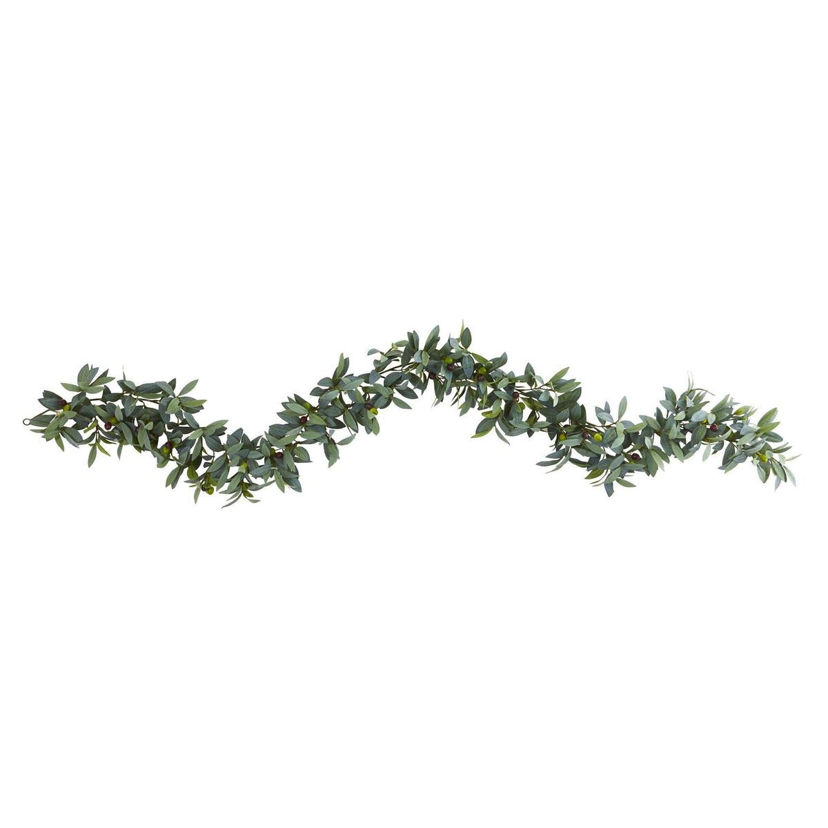 Shop For 6.5’ Olive Artificial Garland