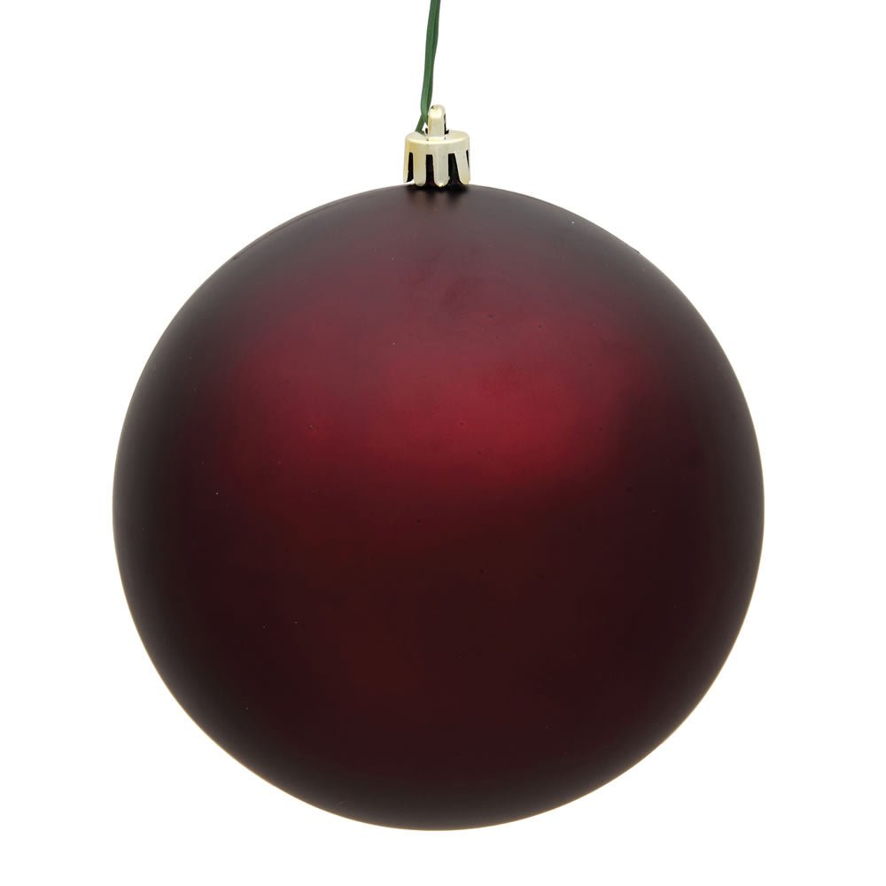 Shop For 6in Burgundy Christmas Ornament Assortment (Set of 4)