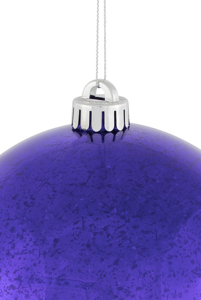 Shop For 6in Purple Mercury Ball Ornament, 4 per Bag