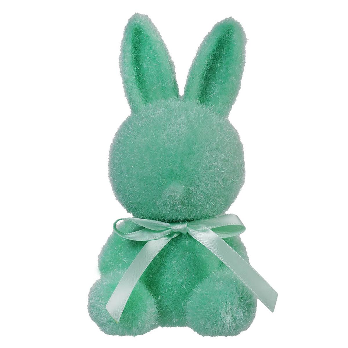 Shop For 7" Flocked Sitting Bunny (Assorted Colors)