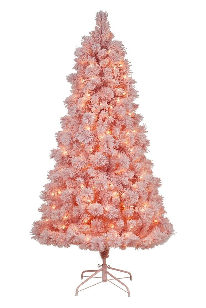 Shop For 7' Holiday Pink Cashmere Christmas Tree