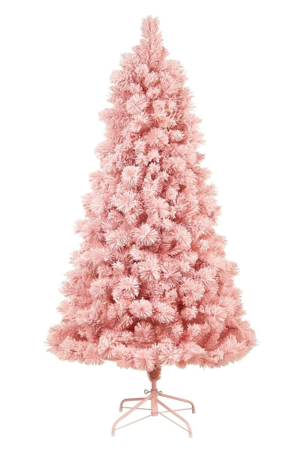7' Holiday Pink Cashmere Christmas Tree with 300 lights and 599 Bendable Branches