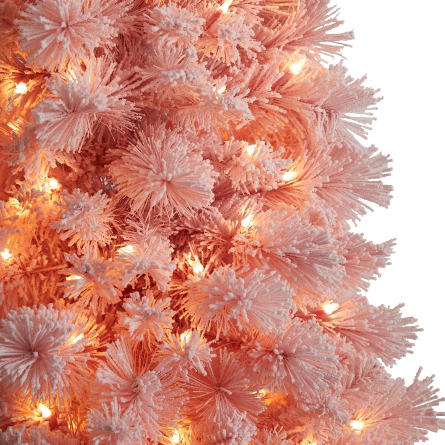 Shop For 7' Holiday Pink Cashmere Christmas Tree