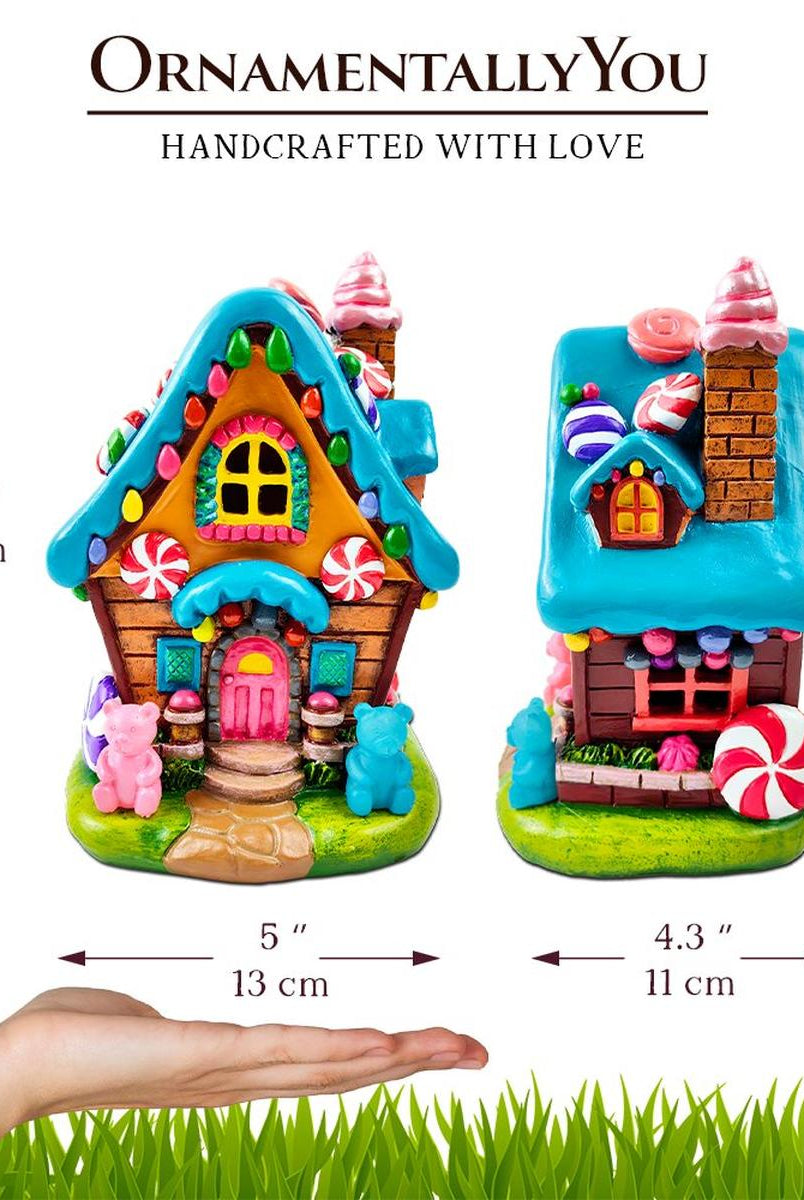 Shop For 7" LED Sugary Haven Candy House Figurine