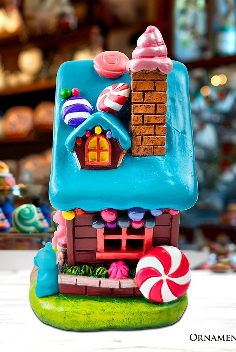 Shop For 7" LED Sugary Haven Candy House Figurine
