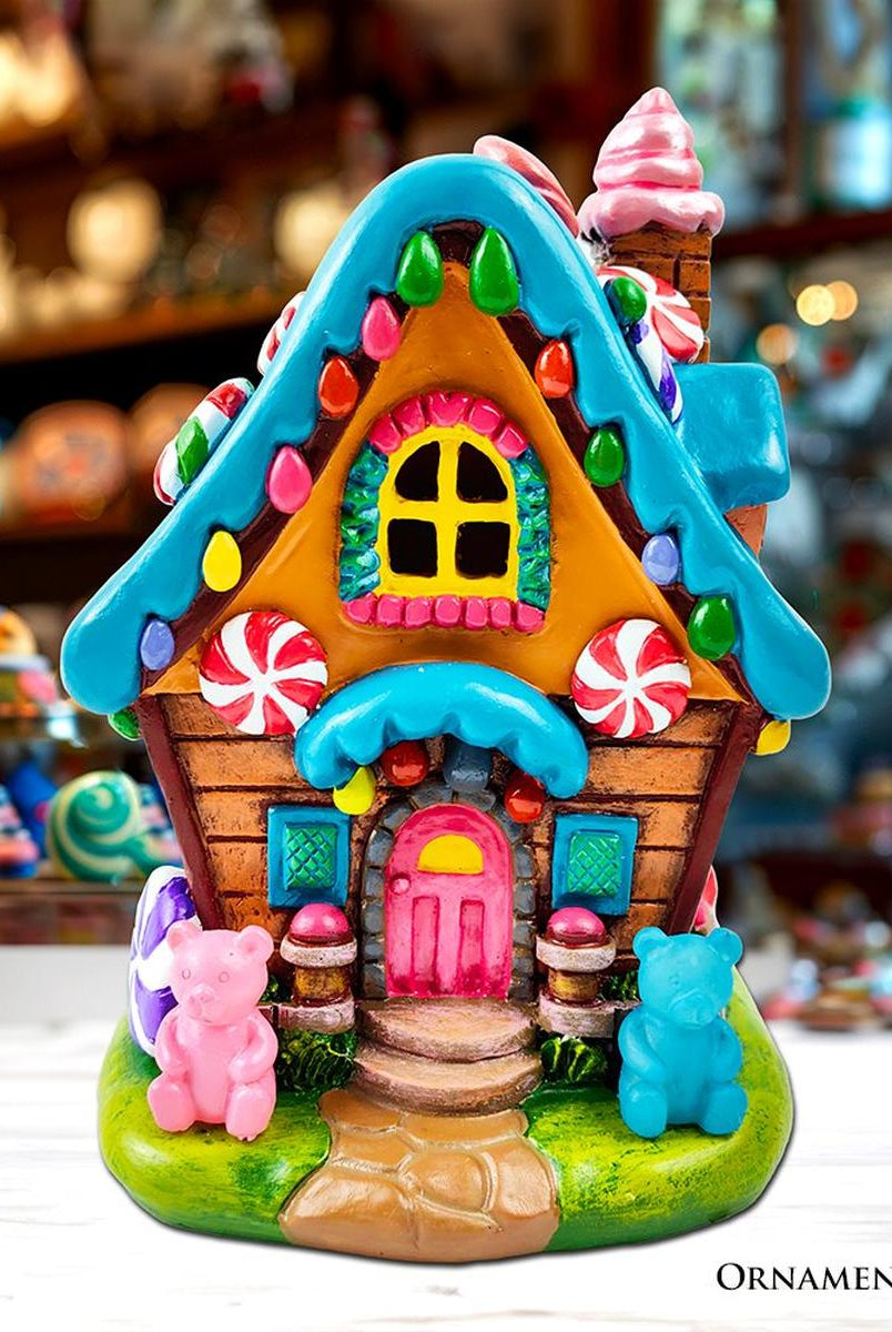 Shop For 7" LED Sugary Haven Candy House Figurine
