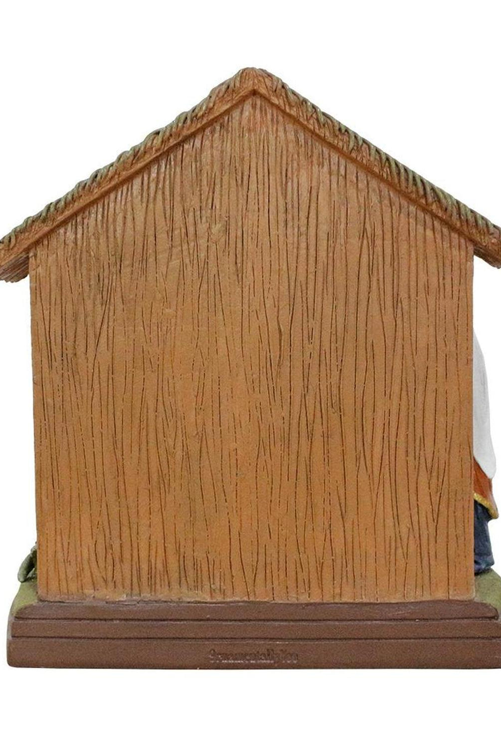 Radiant Nativity Scene Handcrafted Statue Figurine, 7" Birth of Jesus Christian Home Decoration