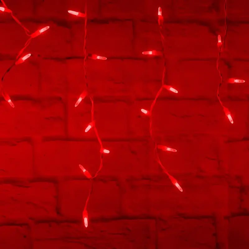 Shop For 70 M5 Red LED Icicle Lights