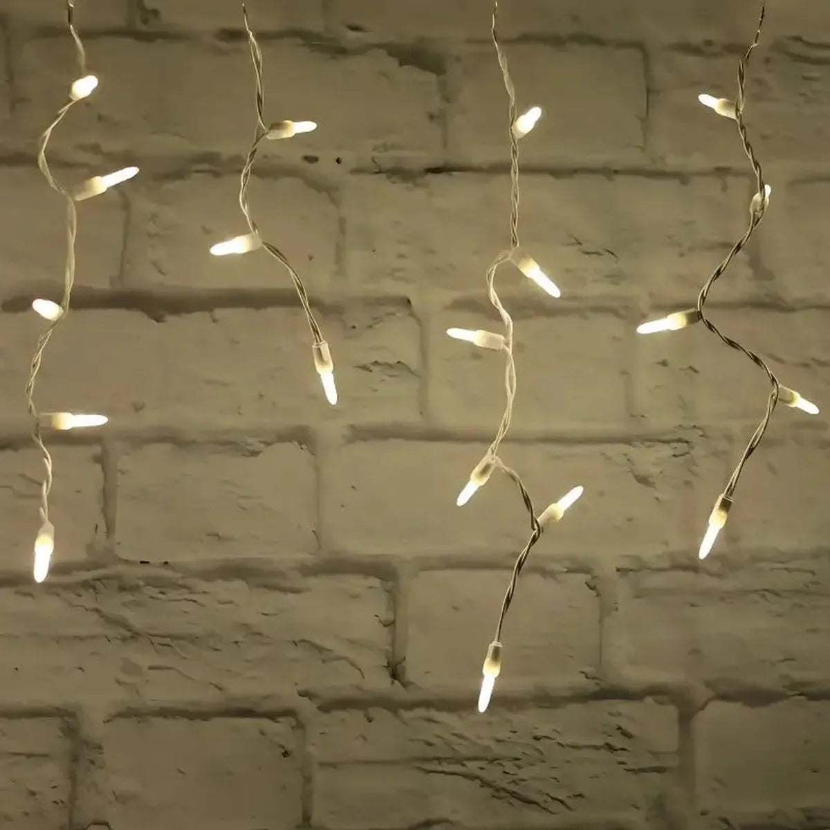 Shop For 70 M5 Warm White LED Icicle Lights
