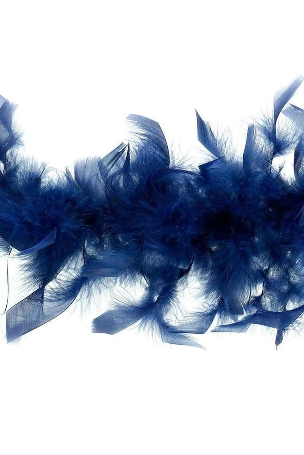 Shop For 72in Chandelle Boas: Navy Blue