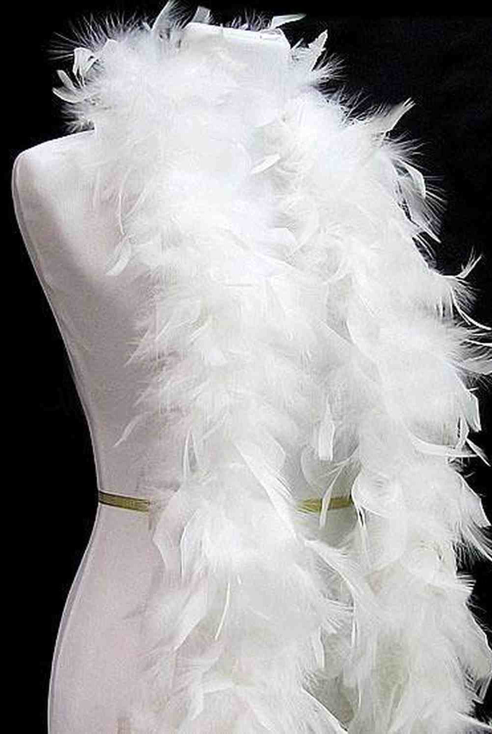 Shop For 72in Chandelle Boas: White