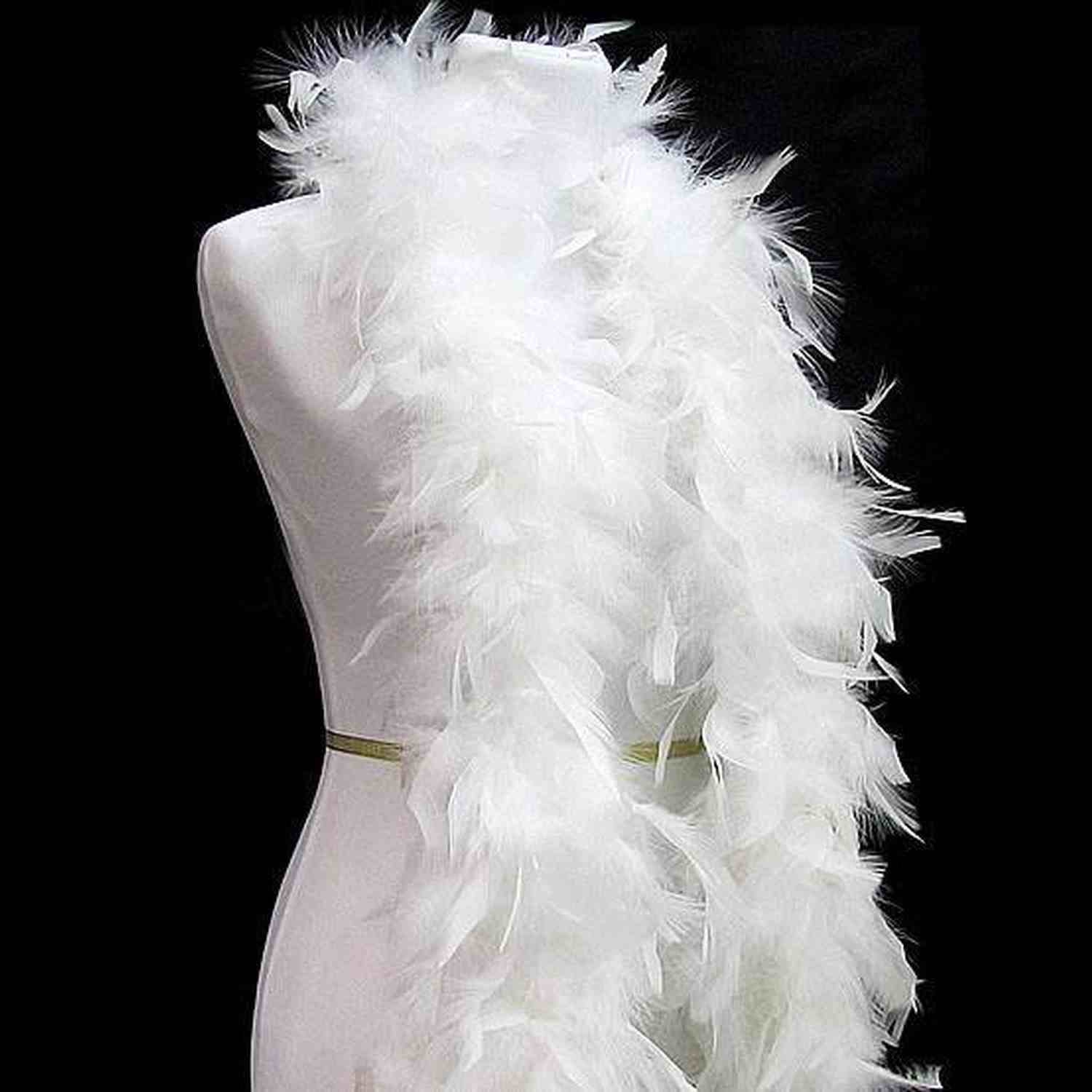Shop For 72in Chandelle Boas: White