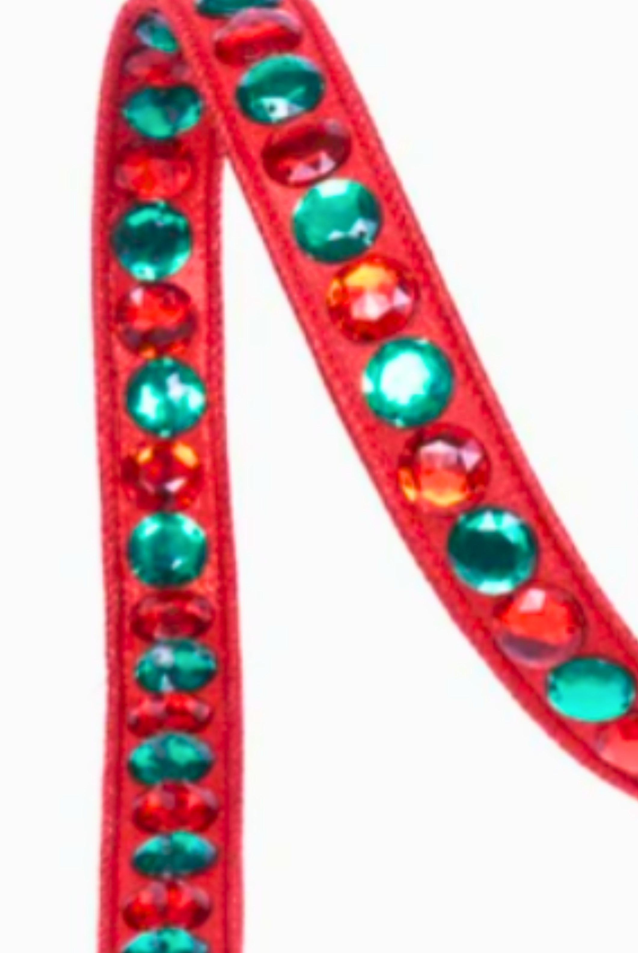 Shop For .75" Gumdrop Garland Ribbon: Red/Green (5 Yards)