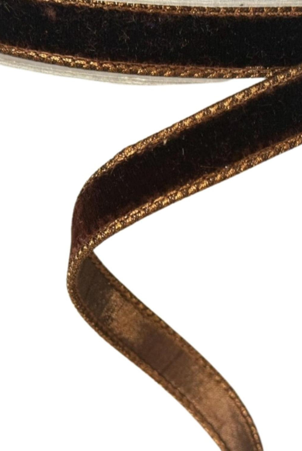.75" Velvet Luster Ribbon: Chocolate Brown (10 Yards)
