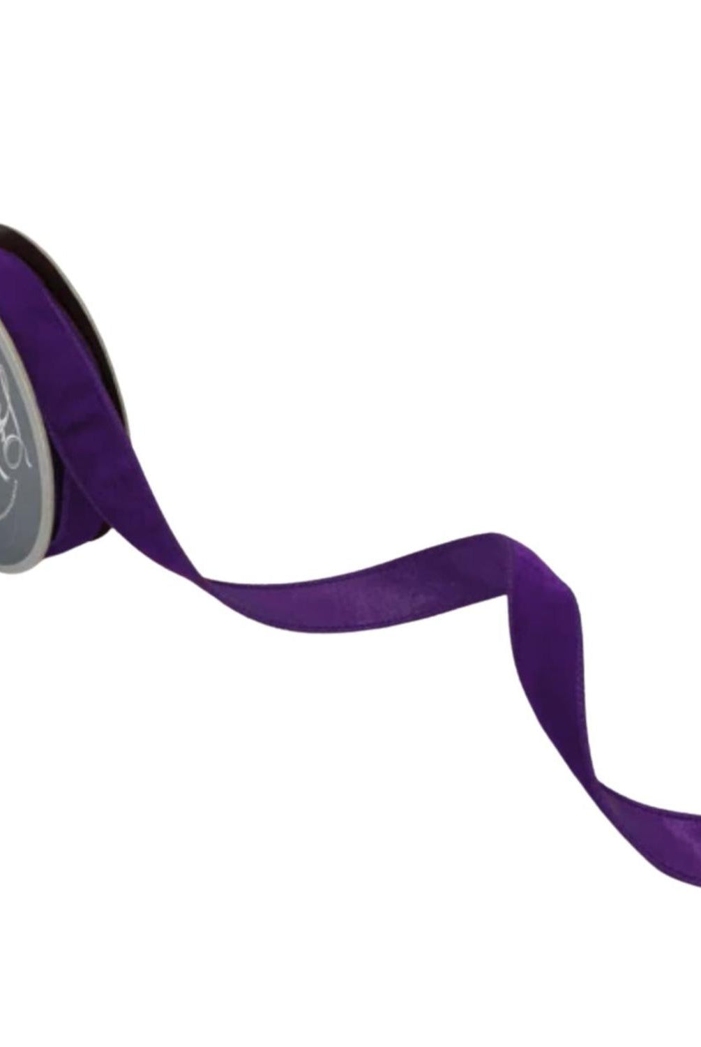 Shop For .75" Velvet Luster Ribbon: Purple (10 Yards)