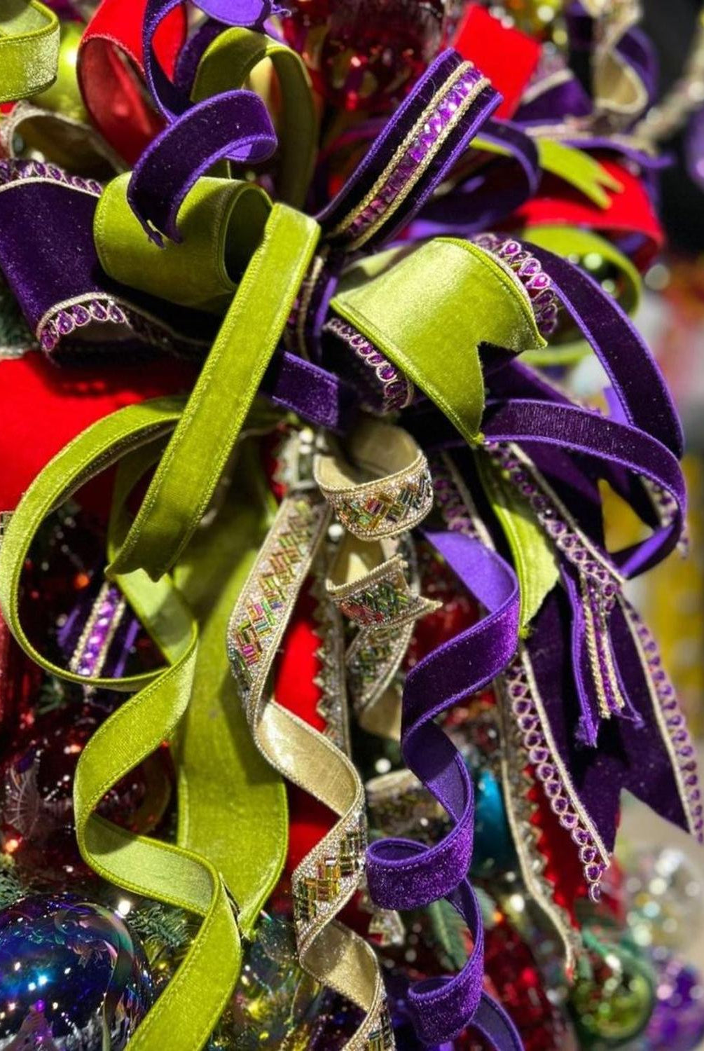 Shop For .75" Velvet Luster Ribbon: Purple (10 Yards)