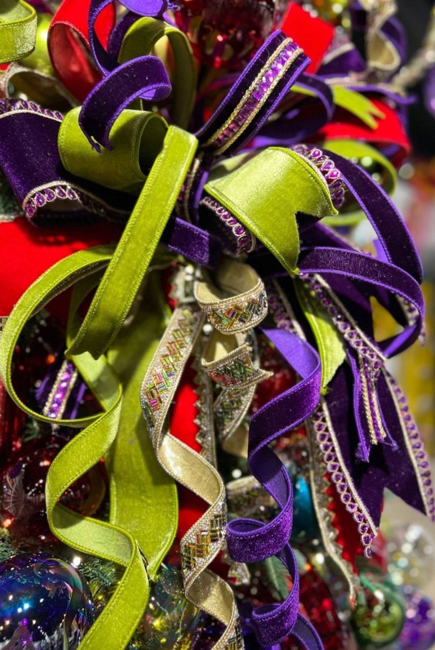 Shop For .75" Velvet Luster Ribbon: Purple (10 Yards)