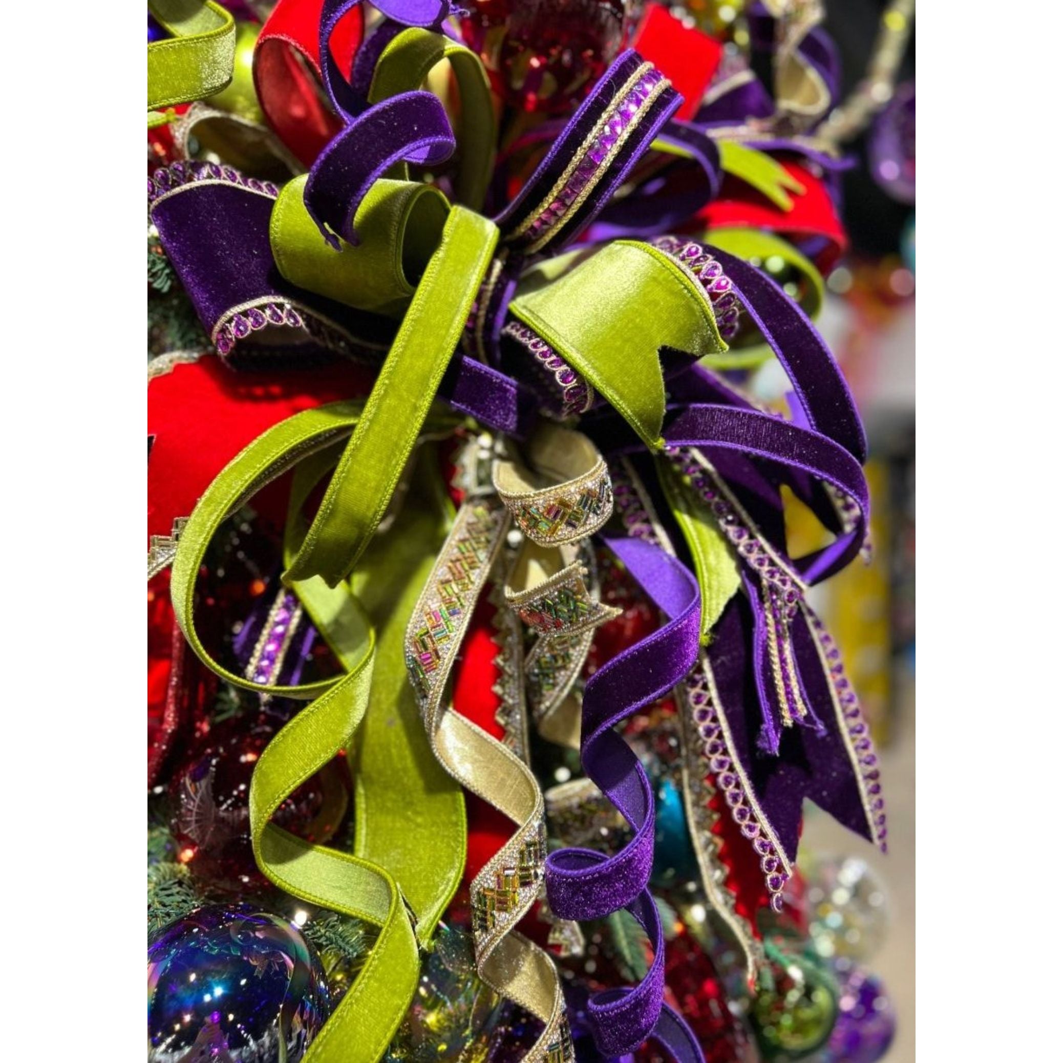 Shop For .75" Velvet Luster Ribbon: Purple (10 Yards)