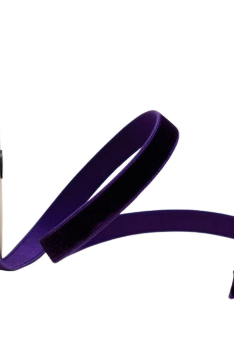 Shop For .75" Velvet Luster Ribbon: Purple (10 Yards)