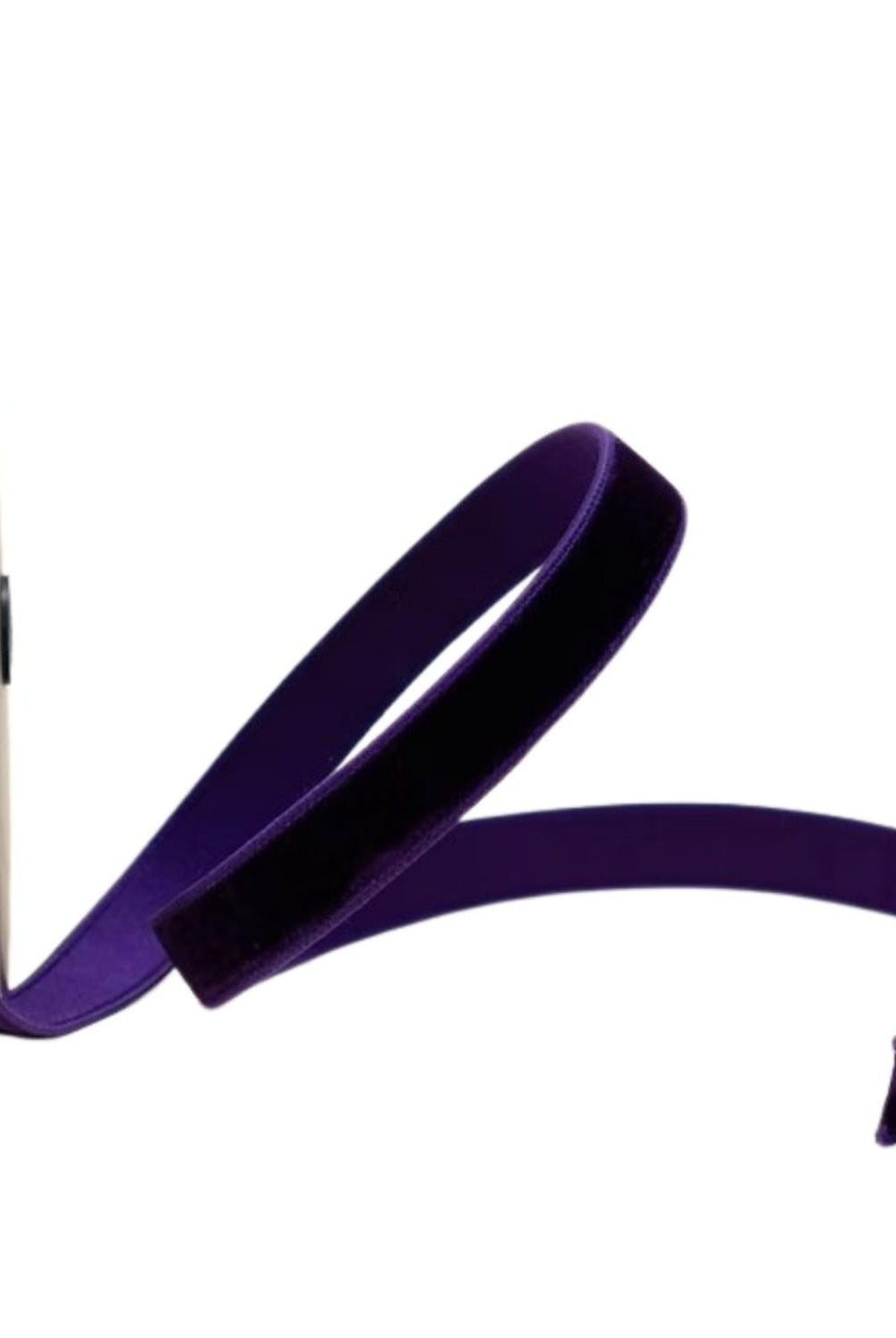 .75" Velvet Luster Ribbon: Purple (10 Yards)