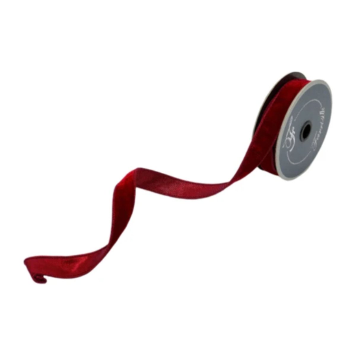 Shop For .75" Velvet Luster Ribbon: Red (10 Yards)