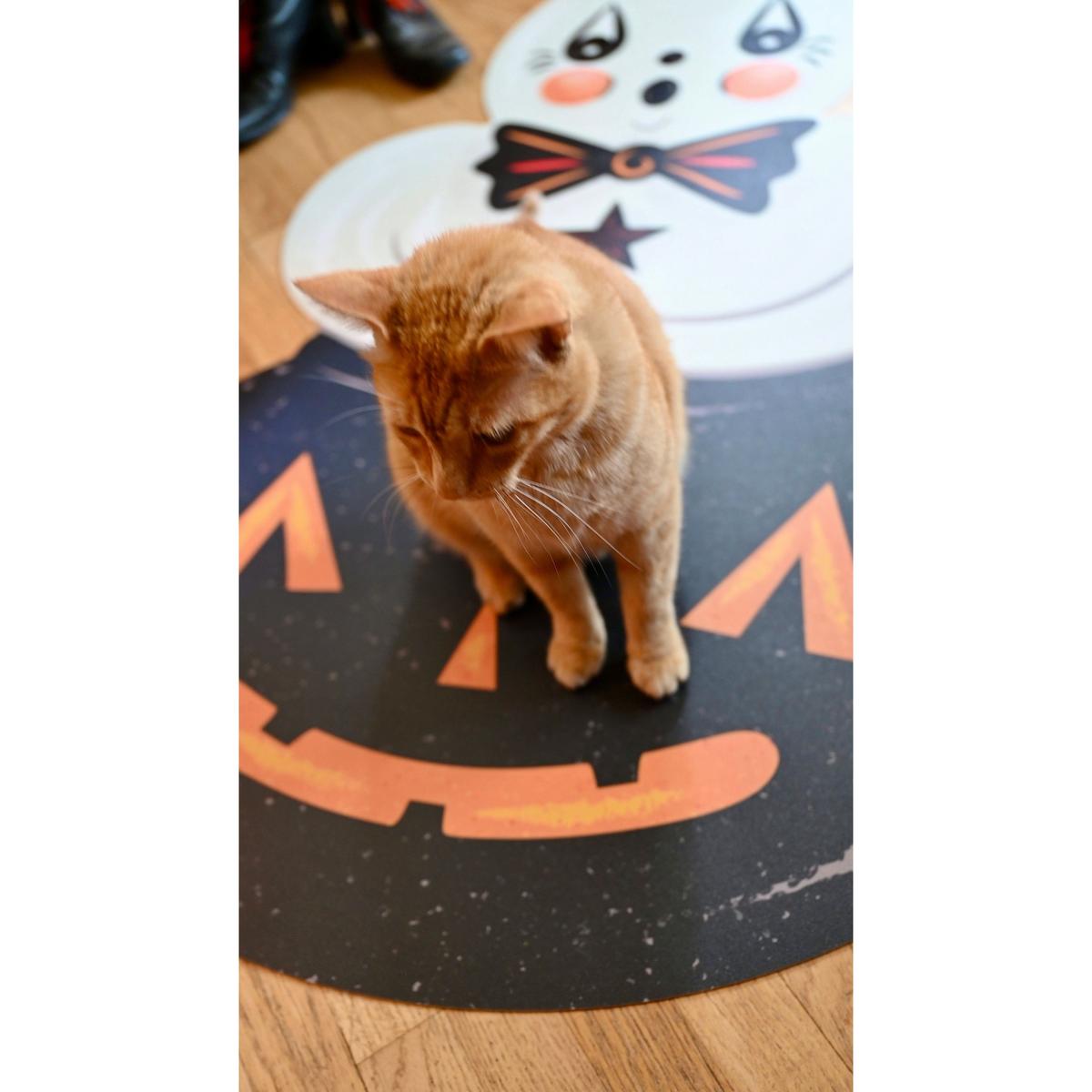 Shop For 76" Ghostie Die Cut Vinyl Halloween Floor Decor