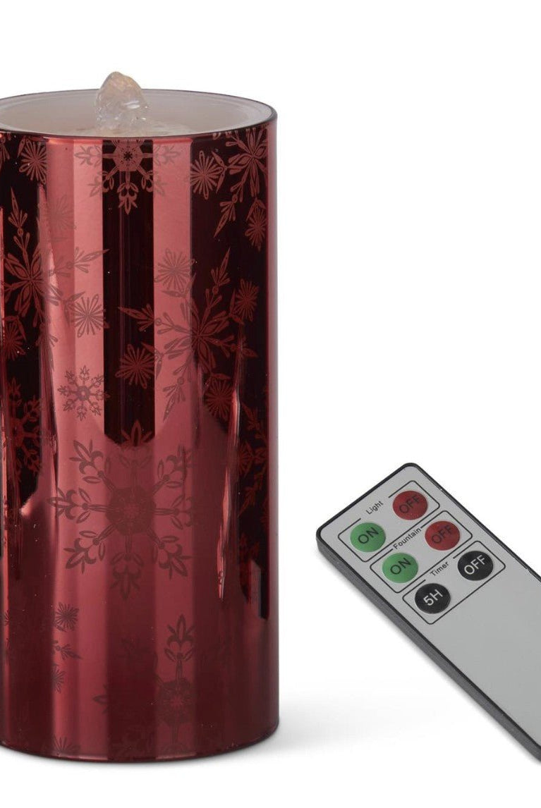 Shop For 7.75in Mirrored LED Water Candles