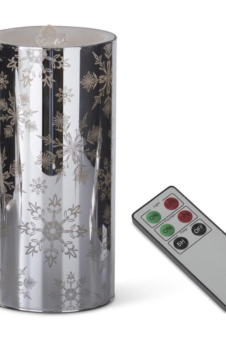 Shop For 7.75in Mirrored LED Water Candles