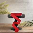 Shop For 7/8" Diagonal Weave Ribbon: Red (10 Yards)