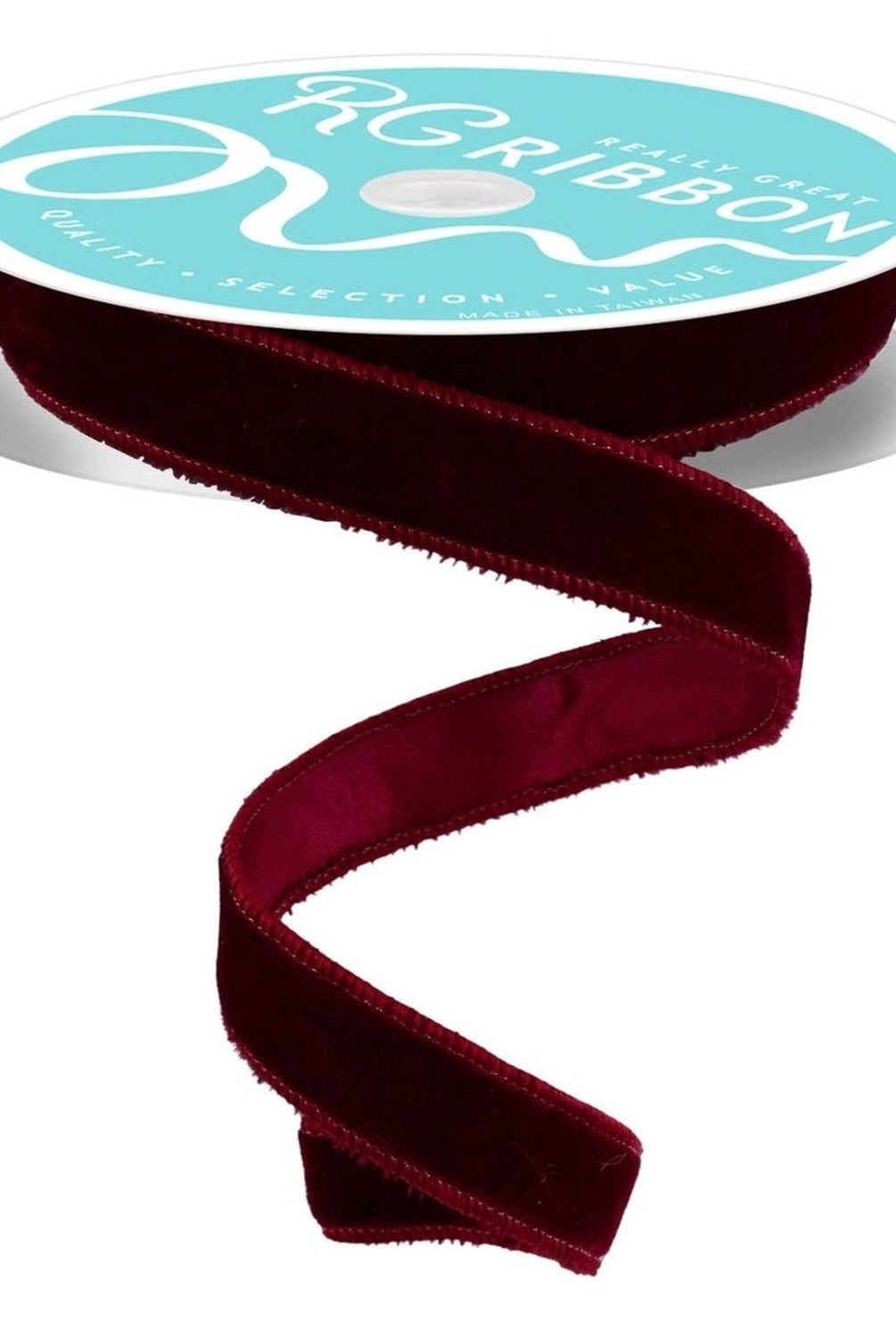 Shop For 7/8in Deluxe Velvet Ribbon: Burgundy (10 Yard)