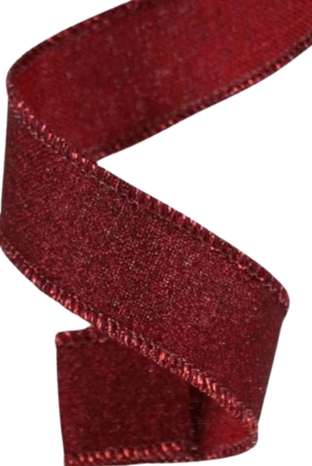 Shop For 7/8in Fine Glitter On Royal Ribbon: Burgundy (10 Yards)