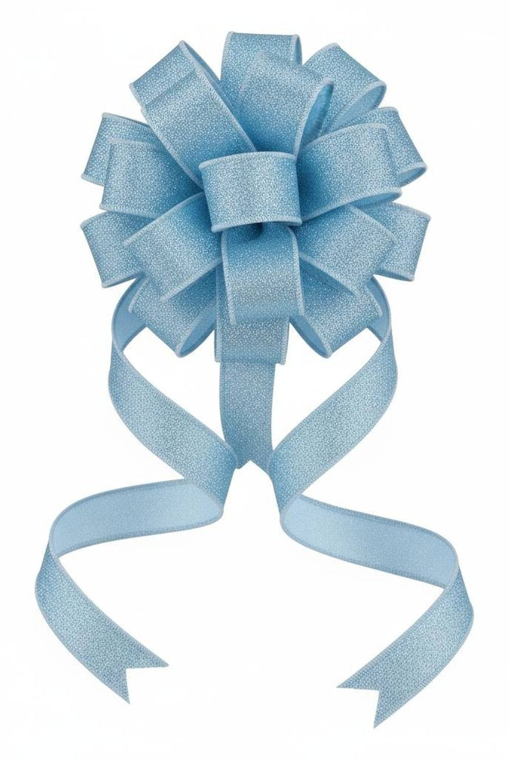 Shop For .78in Fine Glitter On Royal Ribbon: Pale Blue (10 Yards)