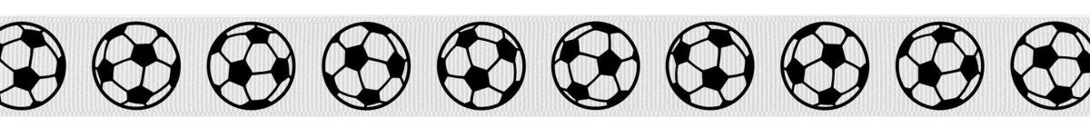 Shop For 7/8in Grosgrain Non - Wired Soccer Ribbon (25 yards)