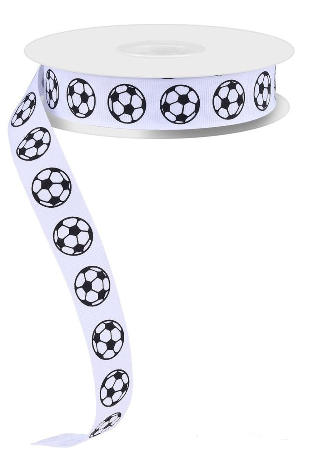 Shop For 7/8in Grosgrain Non - Wired Soccer Ribbon (25 yards)