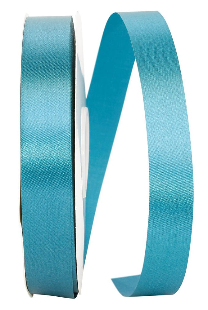 Shop For 7/8in Satin Allure Non - Wired Ribbon: Teal (100 Yards)
