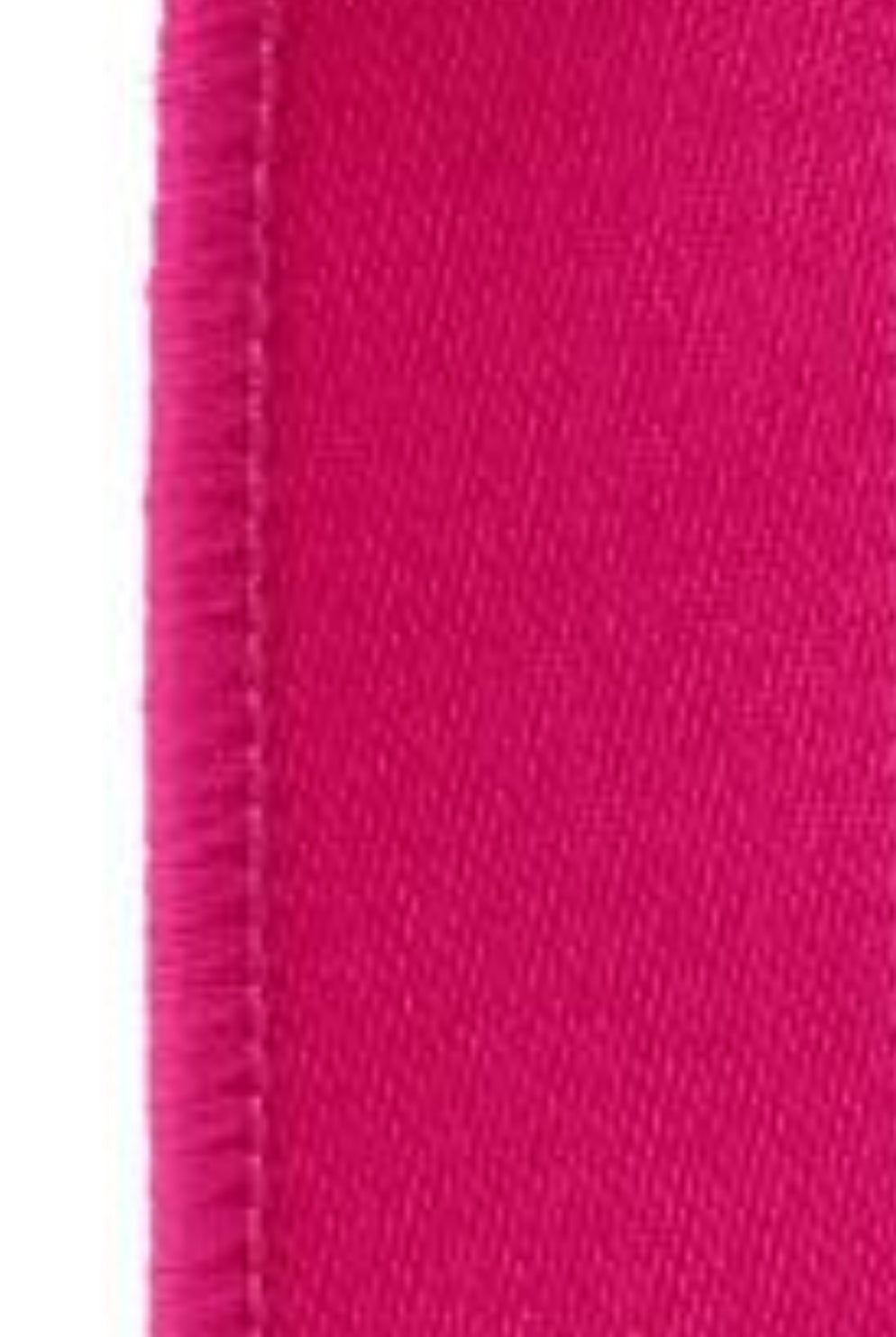 Shop For 7/8in Satin Fused Ribbon: Hot Pink (10 Yards)