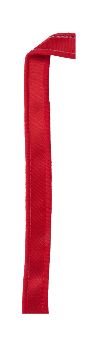Shop For 7/8in Satin Fused Ribbon: Red (10 Yards)