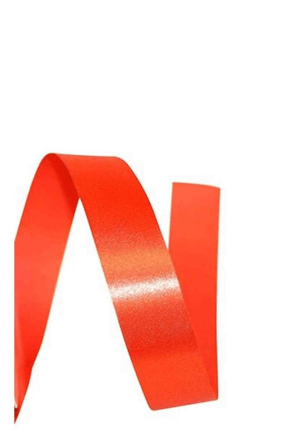 Shop For 7/8in Satin Supreme Non - Wired Ribbon: Orange (100 Yards)