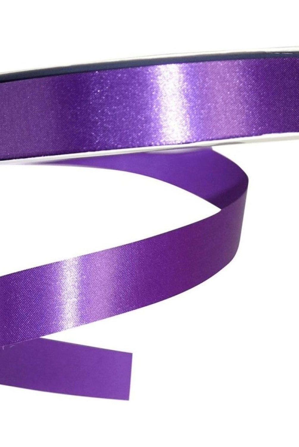 Shop For 7/8in Satin Supreme Non - Wired Ribbon: Purple (100 Yards)