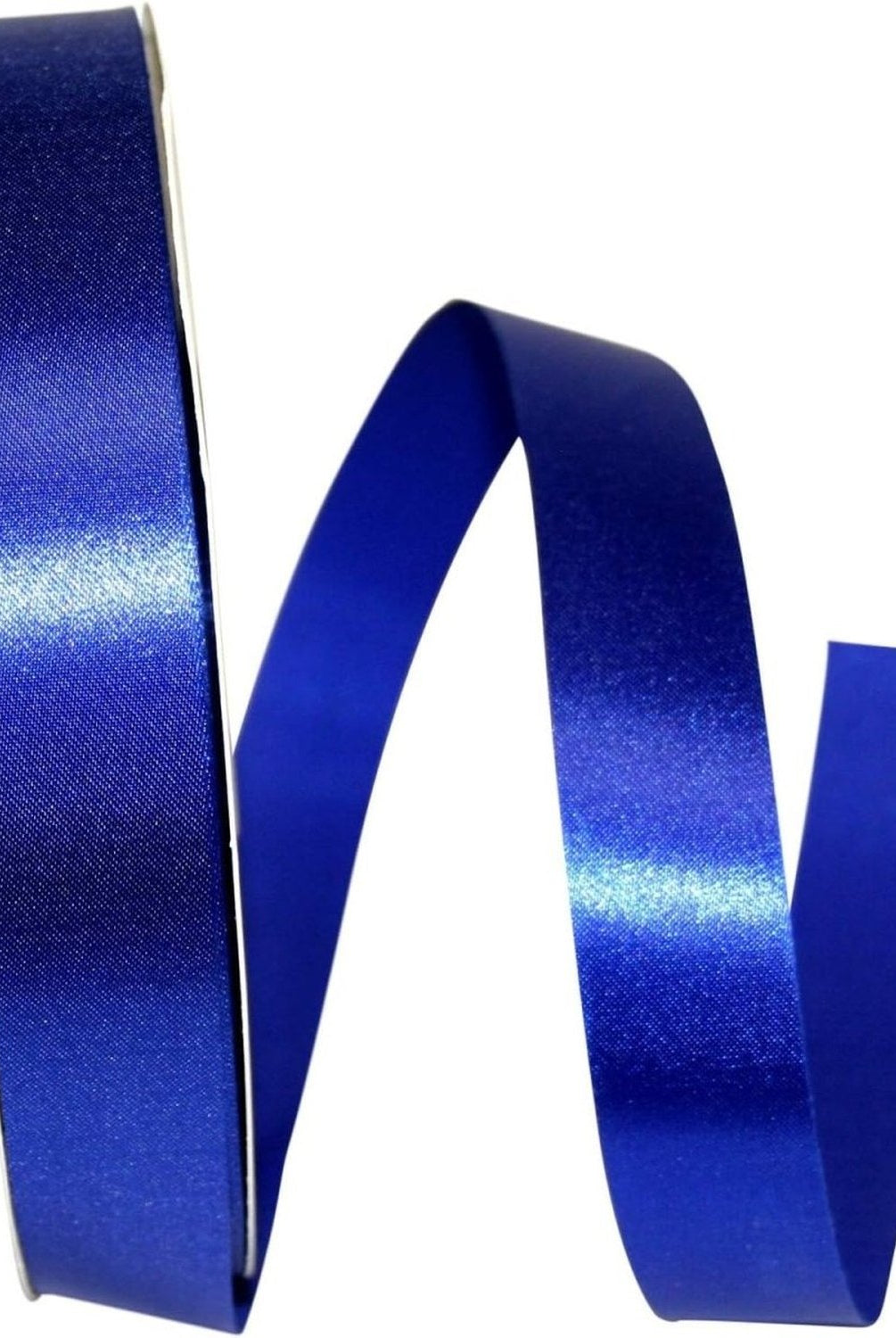 Shop For 7/8in Satin Supreme Non - Wired Ribbon: Royal Blue (100 Yards)