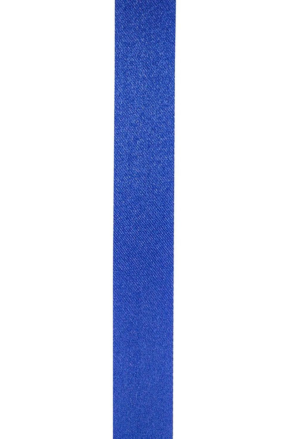 Shop For 7/8in Satin Supreme Non - Wired Ribbon: Royal Blue (100 Yards)