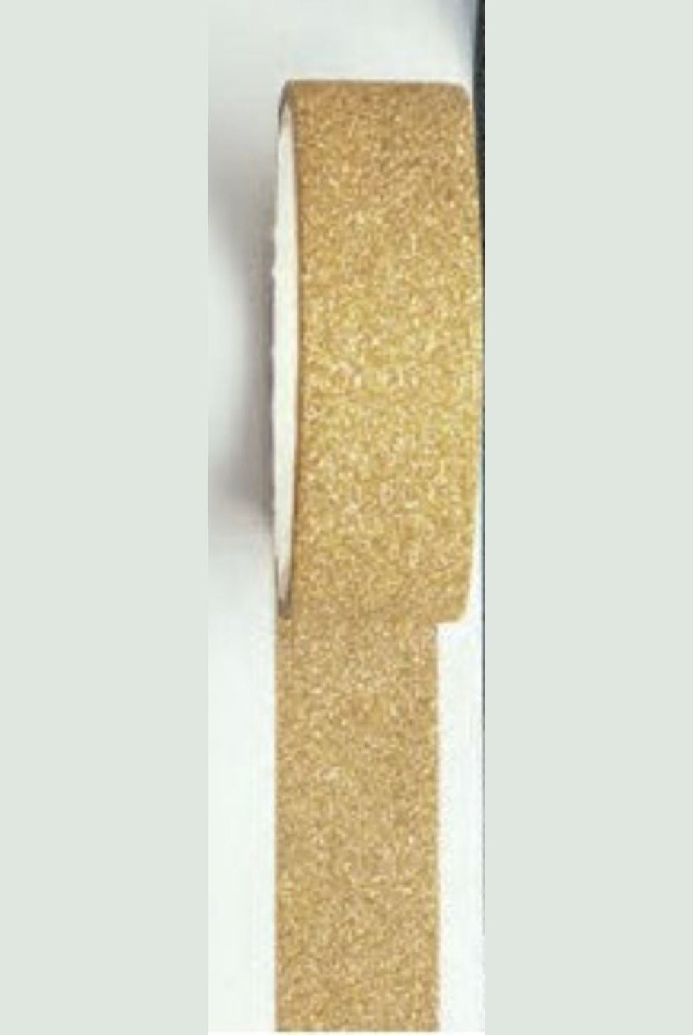 Shop For 7/8in Super Glitter Ribbon Non Wired: Gold (100 Yards)