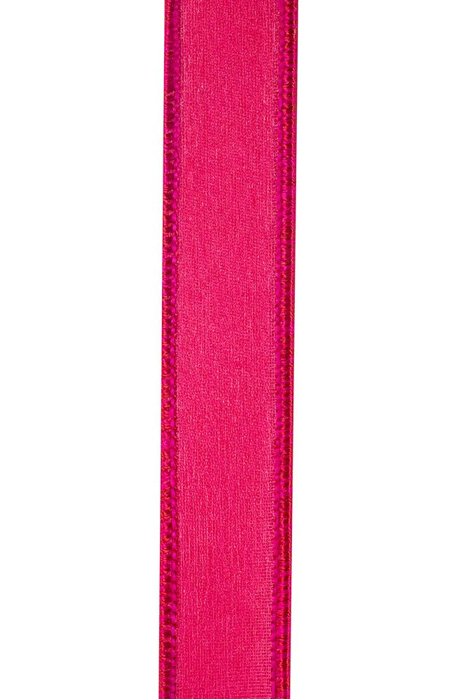 Shop For 7/8in Velvet Deluxe Ribbon: Fuchsia (10 Yards)