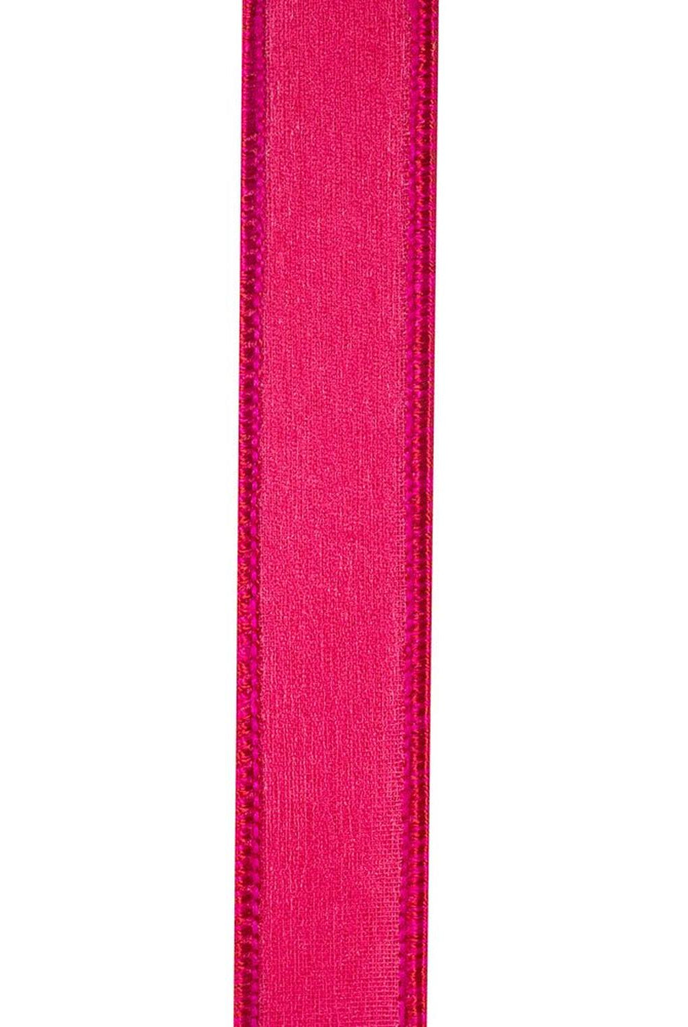 7/8in Velvet Deluxe Ribbon: Fuchsia (10 Yards)