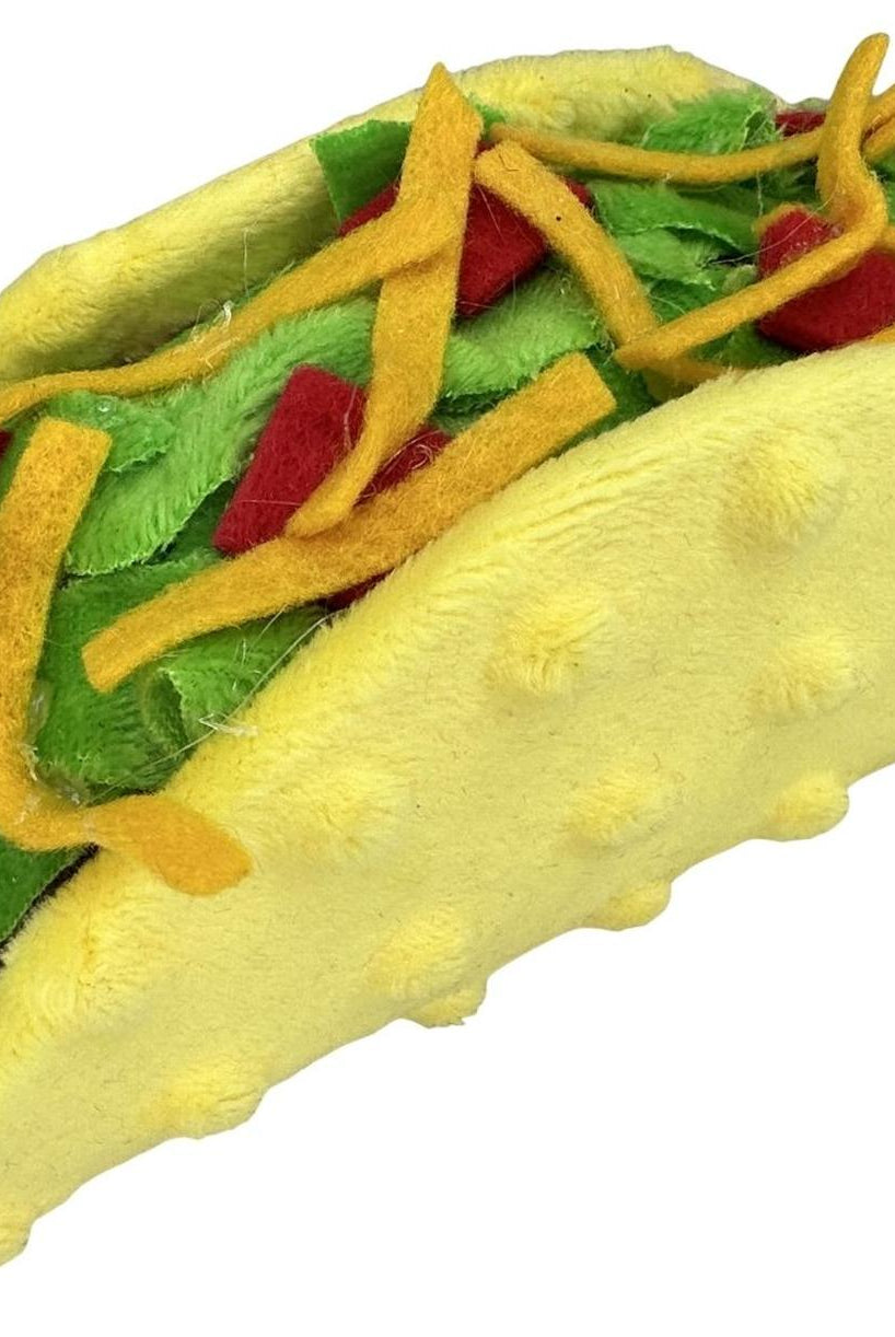 7in Plush Taco Wreath Accent