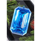 Shop For 8" Acrylic Rectangle Jewel Ornament: Blue at Michelle's aDOORable Creations