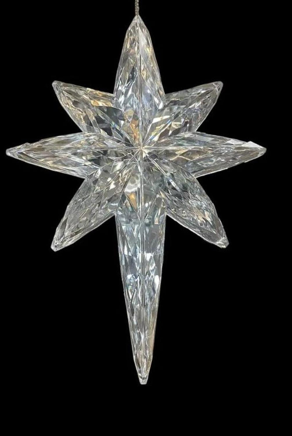 Shop For 8" Acrylic Star Of Bethlehem Ornament
