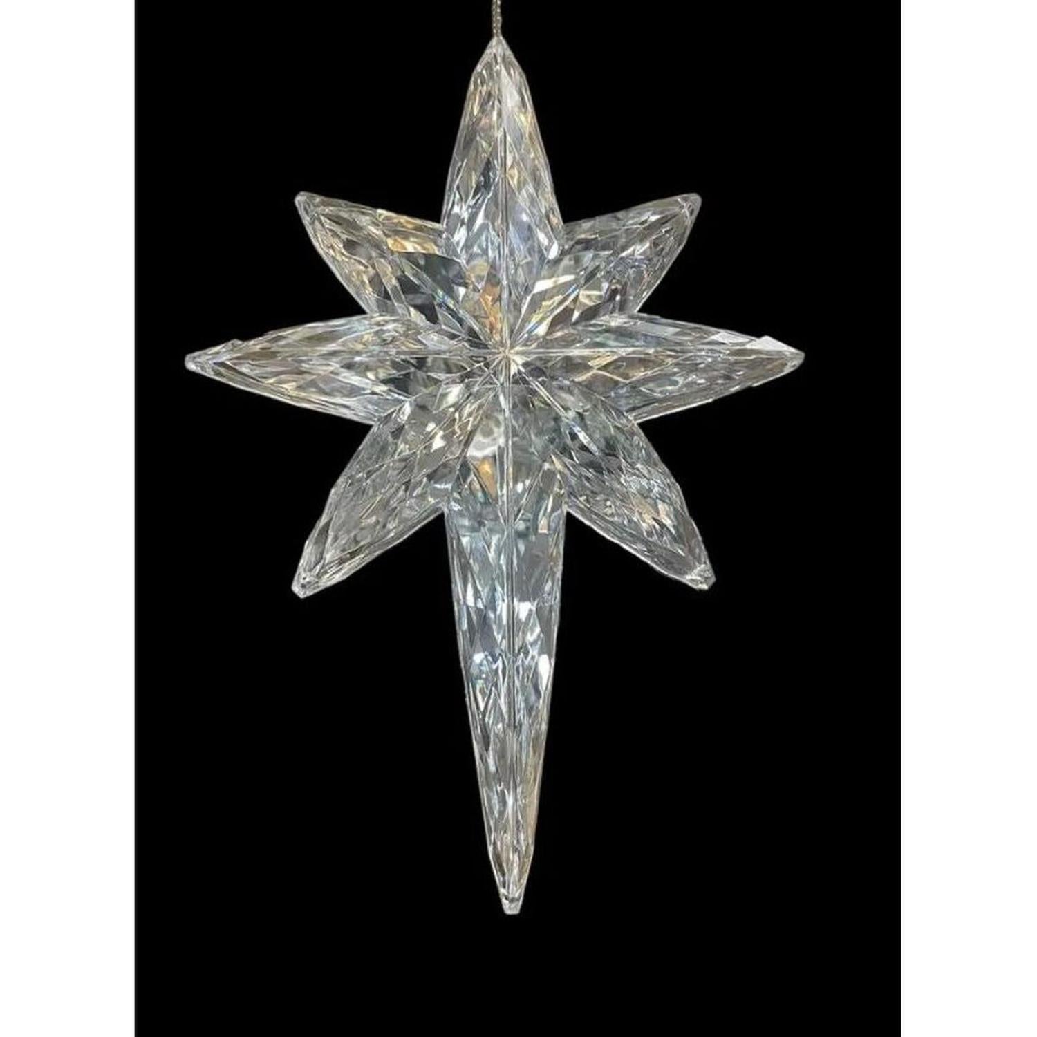 Shop For 8" Acrylic Star Of Bethlehem Ornament